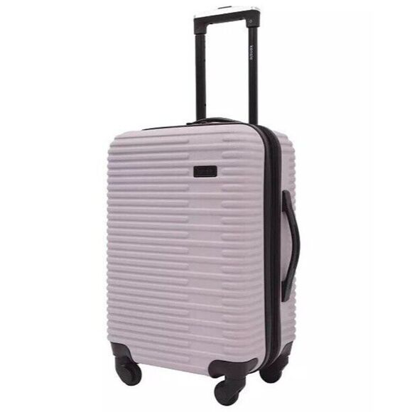 Kensie Hillsboro Expandable Rolling 1Pc Burnished Lilac Luggage new - Picture 4 of 11